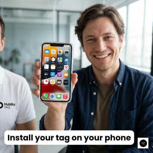 Install your tag on your phone